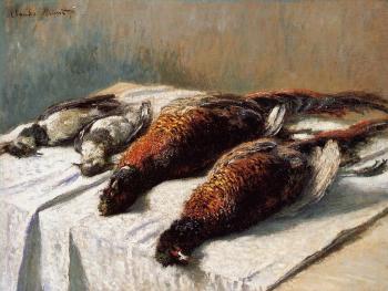 Claude Oscar Monet : Pheasants and Plovers II